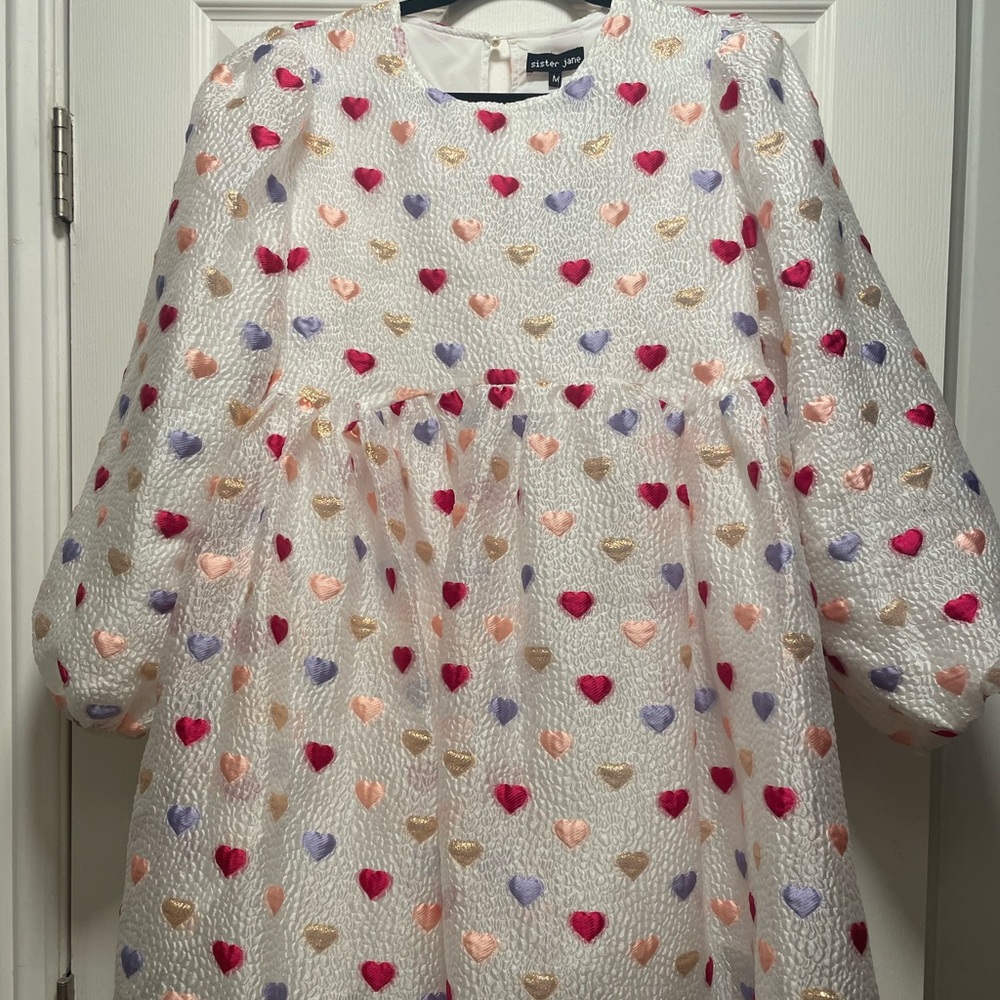 Sister Jane Mini Dress with Hearts